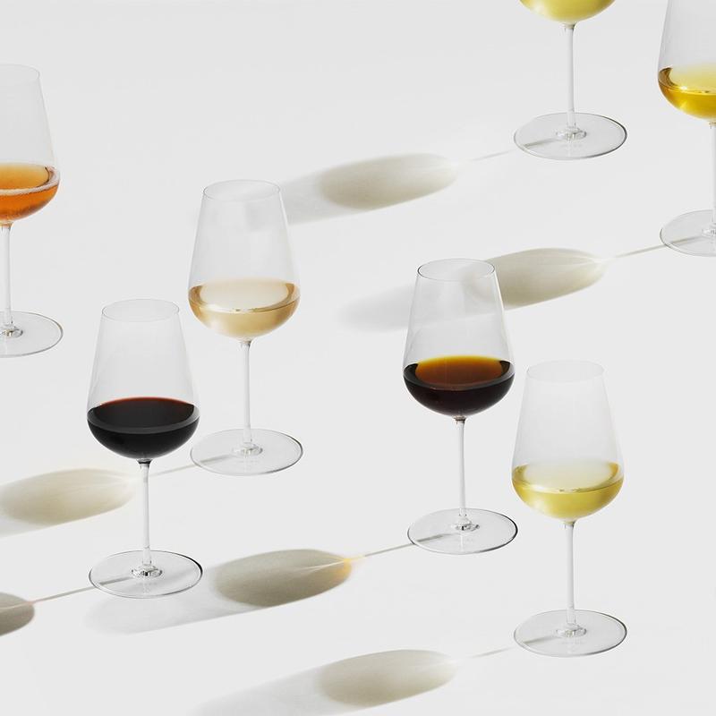 The Jancis Robinson wine glass range for Richard Brendon Studio