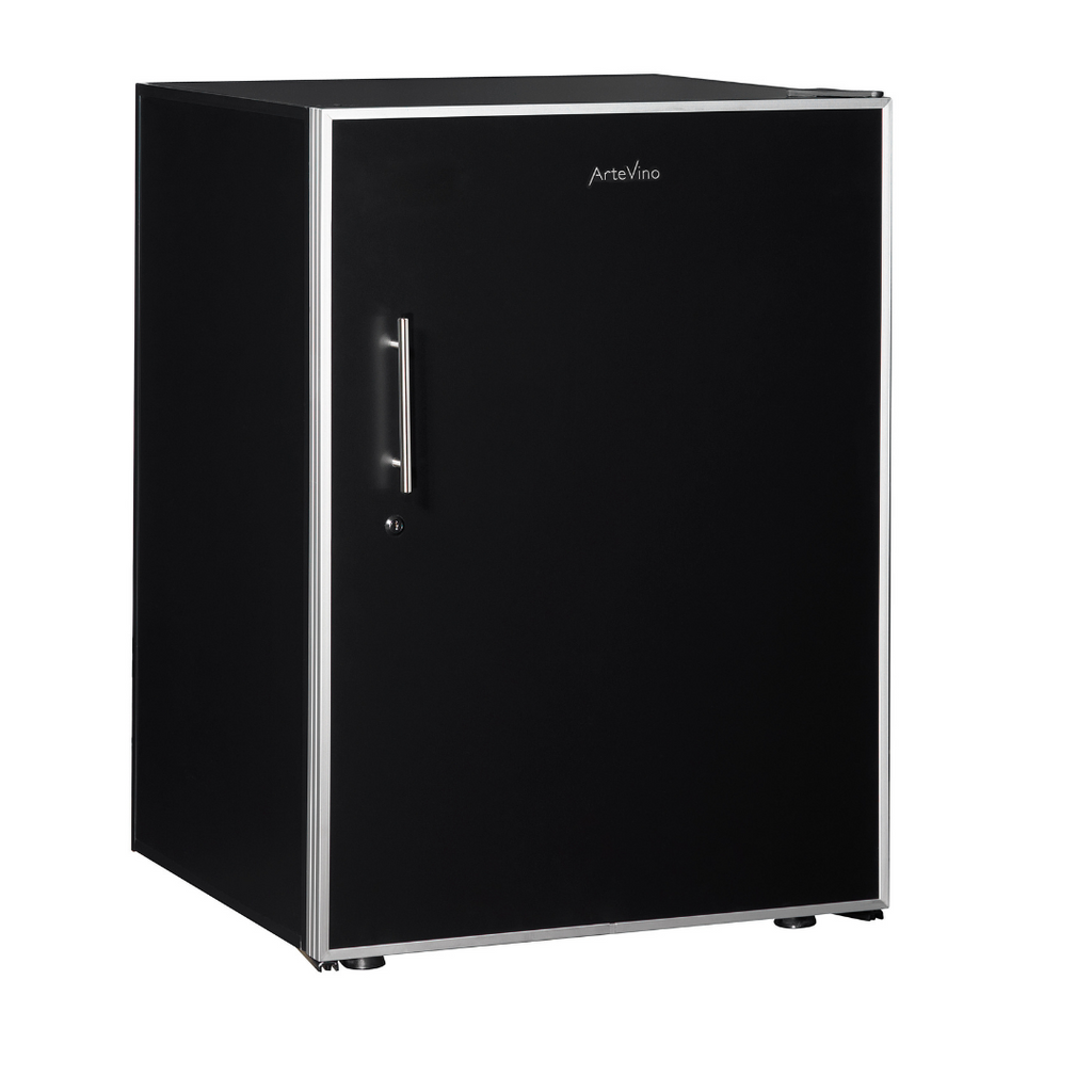 Artevino solid door single temperature wine fridge