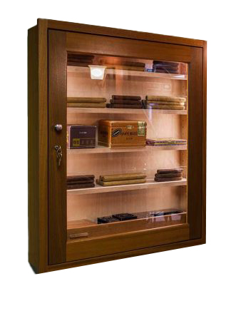 wall mounted cigar humidor