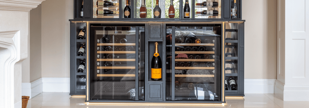 Single temperature wine cabinet by transtherm