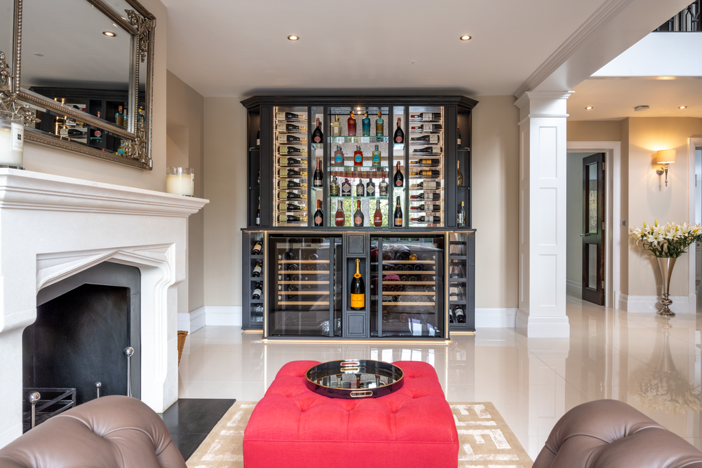 Wine Cabinets With Bespoke Joinery