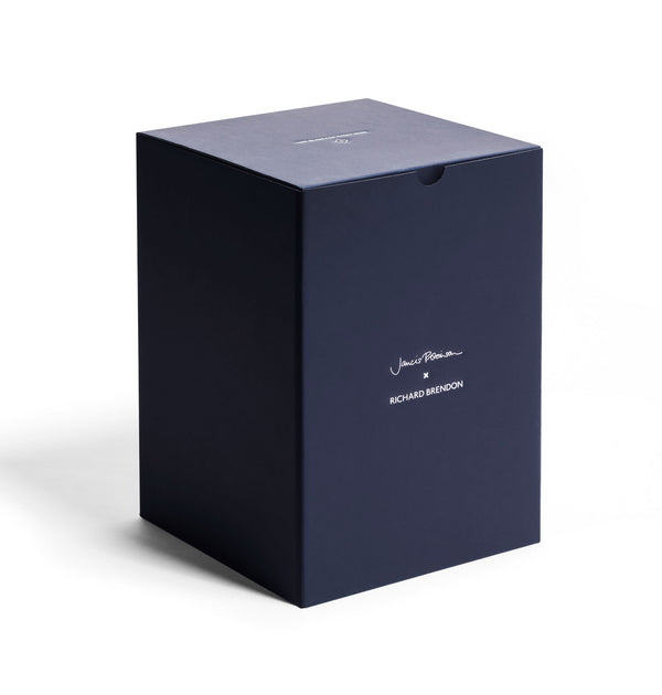 The branding box for Jancis Robinson glassware
