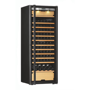 Transtherm CASTEL framed glass door wine cabinet by wine cabinet manufacturers euroCave