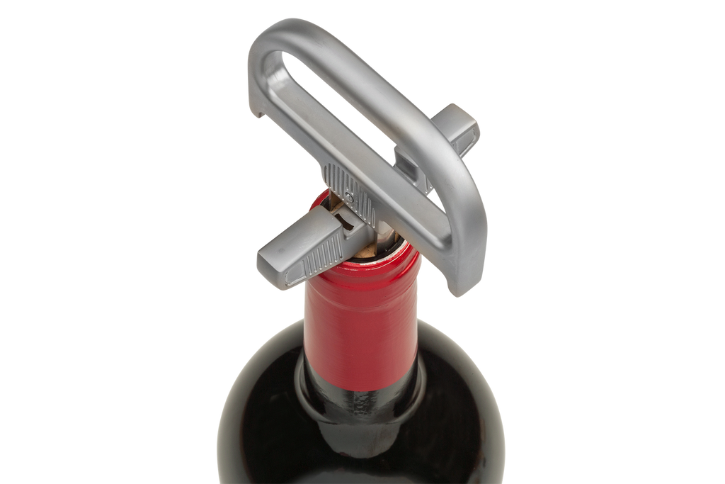 the durand in use, two part cork remover