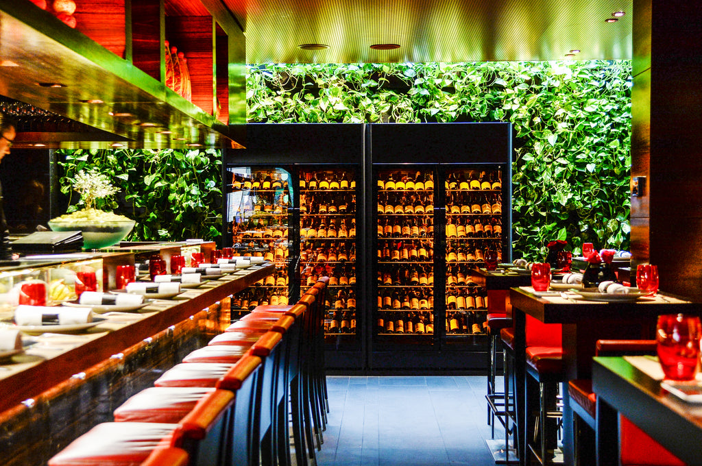 ShowCave by EuroCave in restaurant use