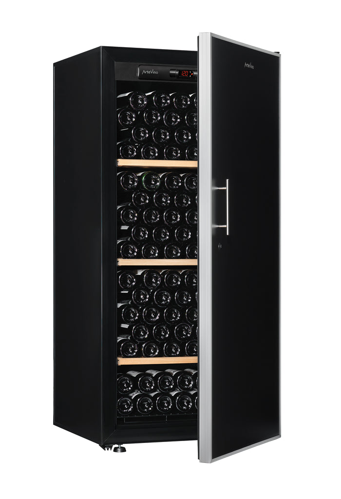 Artevino medium multi temperature solid door wine cabinet