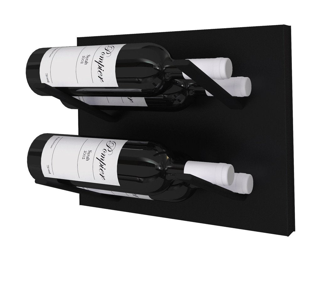 matt black wine rack