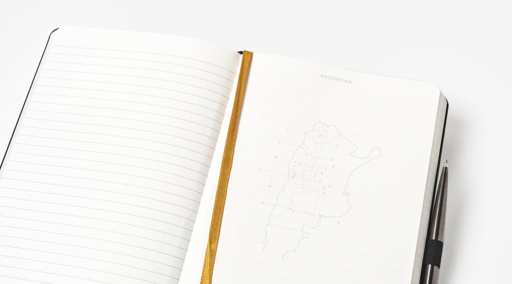 sommelier hardcover waterproof journal