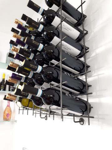 contemporary scandinavian wine rack