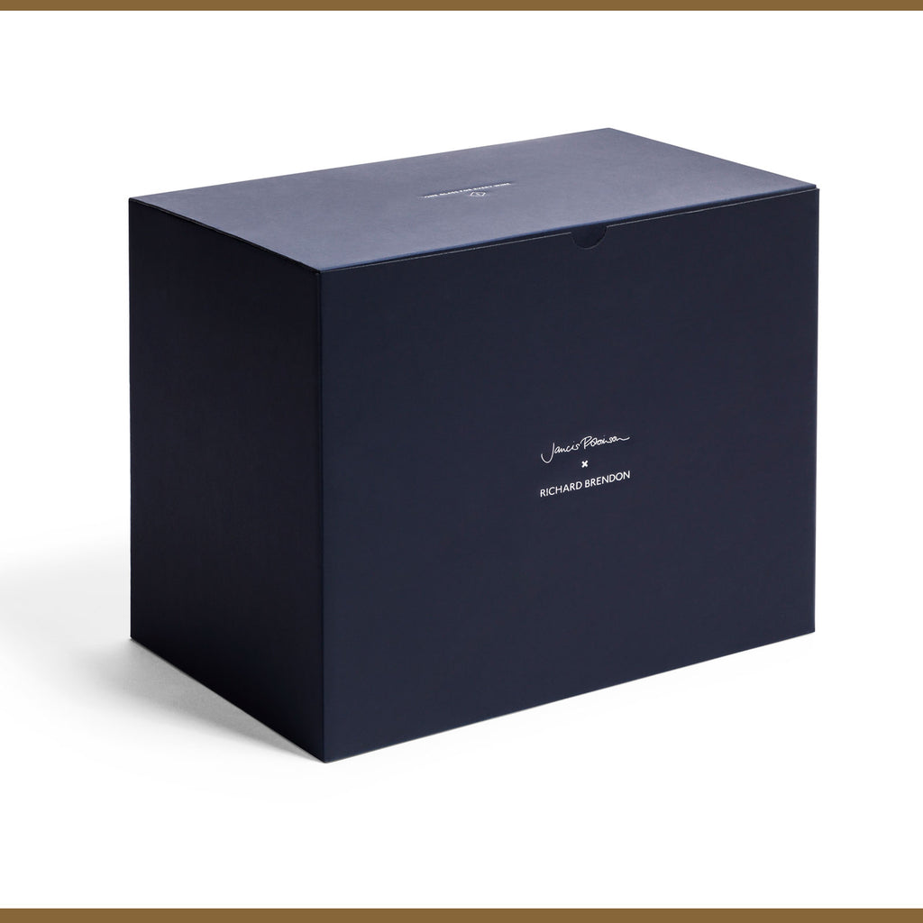 Richard Brendon and Jancis Robinson glasses