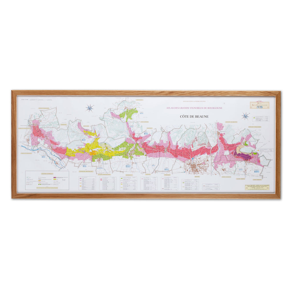 burgundy vineyards wine map