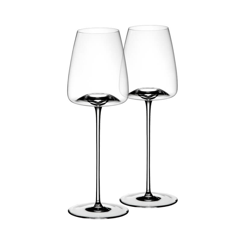 Pair of Zieher wine glasses