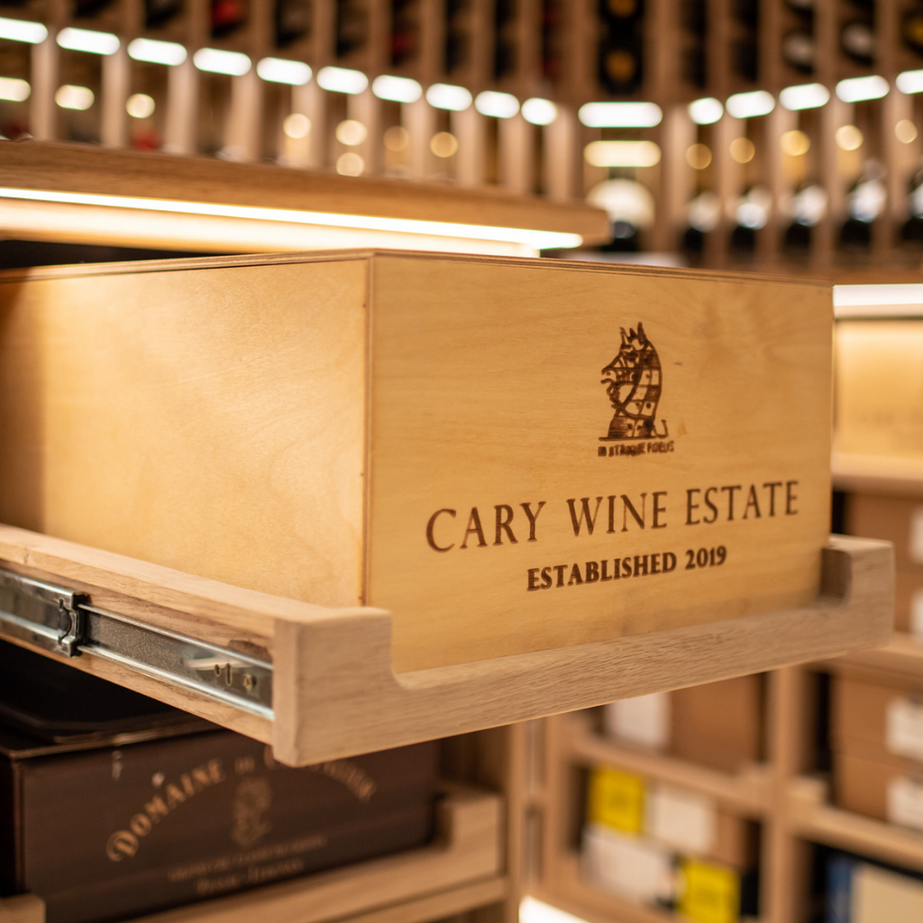 personalised wine case