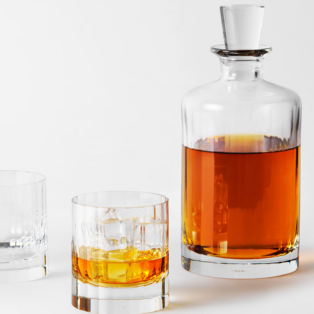Richard Brendon Decanter and Whiskey tumblers
