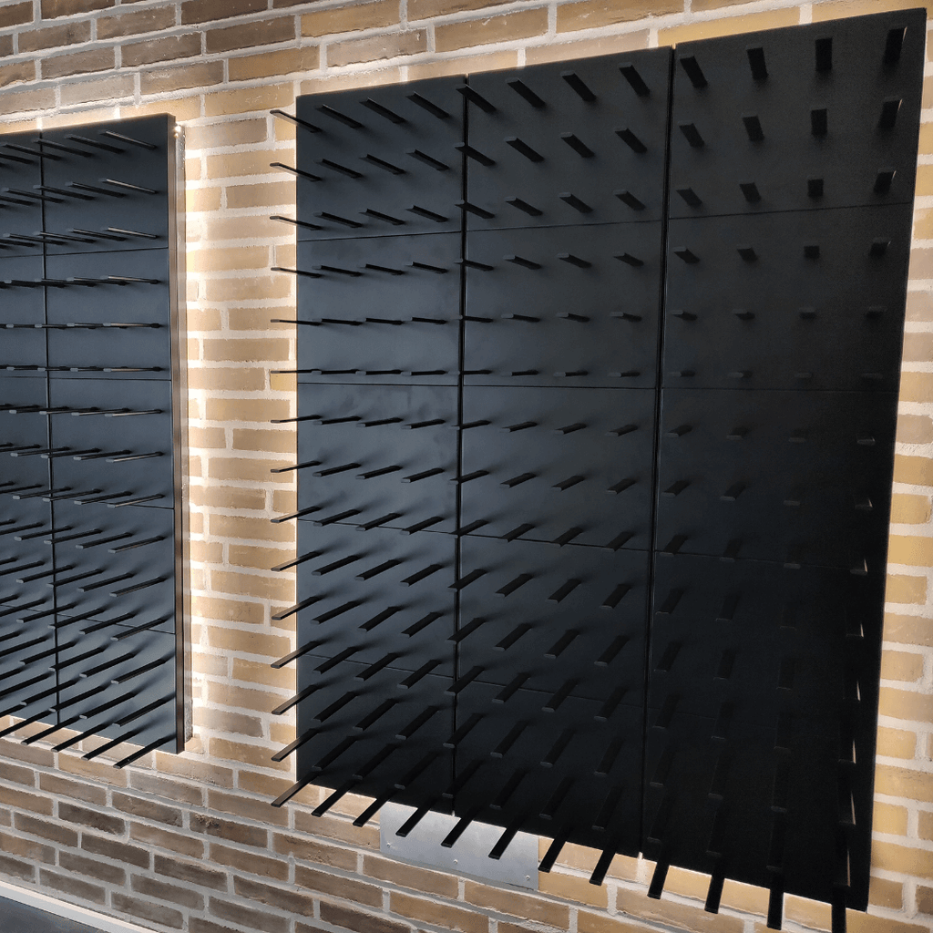 stact premier cork facing wine bottle