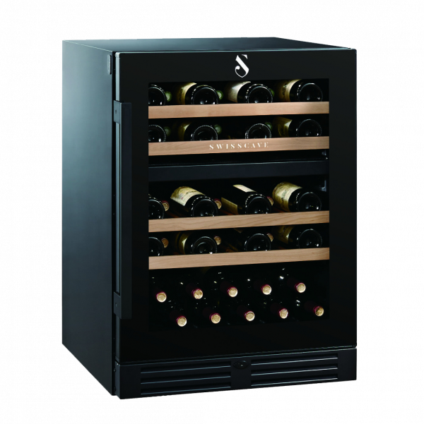 Swisscave Premium dual zone wine cooler WLB-160DF, 82cm